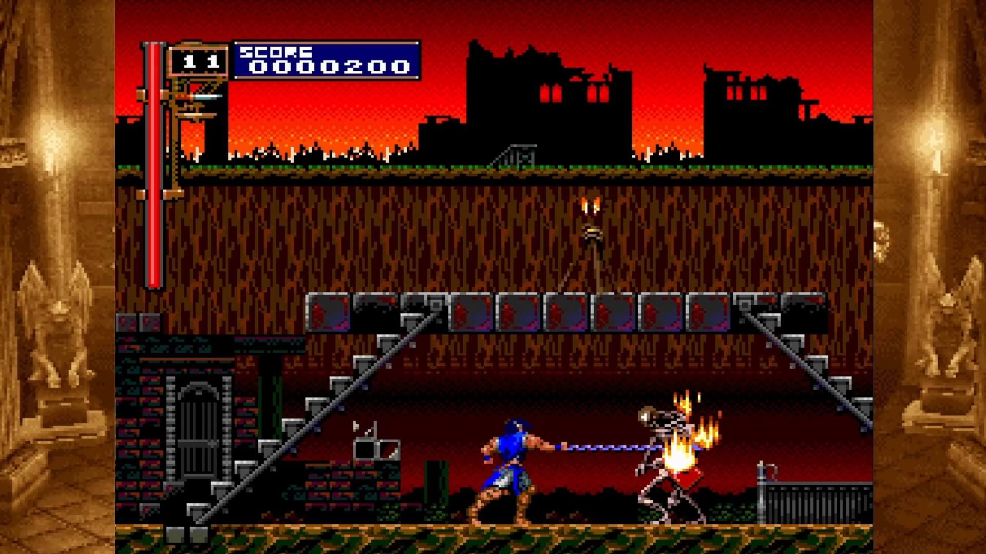 Castlevania Rondo of Blood - геймплей игры на PlayStation Portable